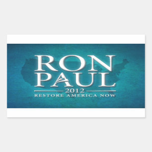 Autocollant Ron Paul 2012
