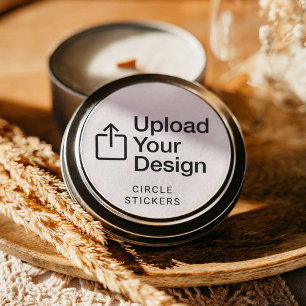 Autocollant rond 1,5 ou 3 po