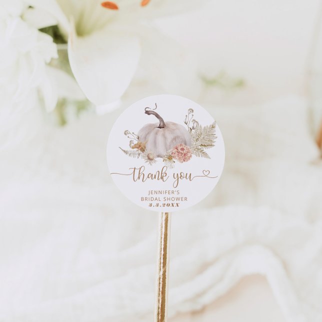 Autocollant rond classique de remerciement de citr (Créateur téléchargé)