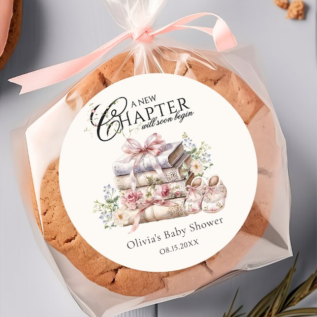 Autocollant rond classique de remerciement sur le  (Créateur téléchargé)