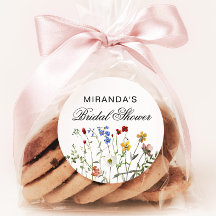 Autocollant Rond Classique de Retour de Fête de Fi