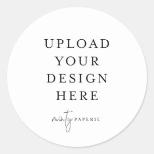 Autocollant rond de 3 pouces