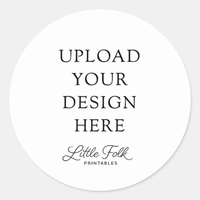 Autocollant rond de 3 pouces (Devant)