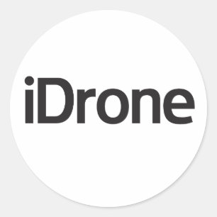 Autocollant rond de zone iDrone