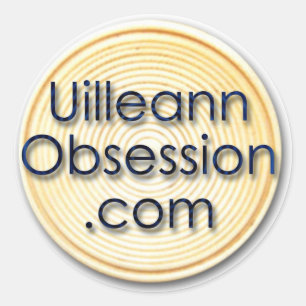 autocollant rond d'UilleannObsession.com