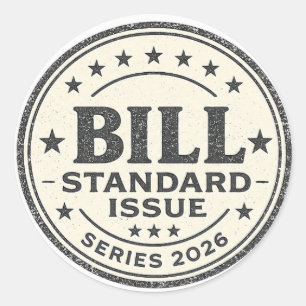 Autocollant Rond Série de Délivrance Standard de F