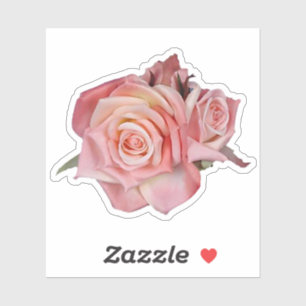 Autocollant Rose antique