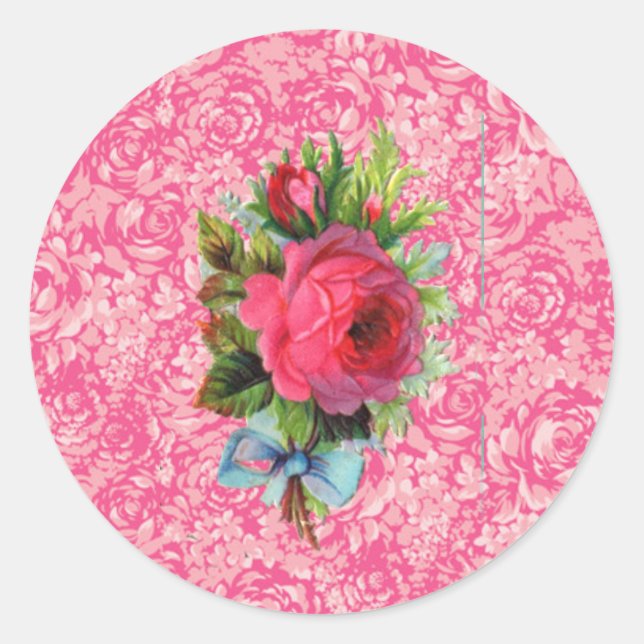 autocollant Rose de Noël (Devant)