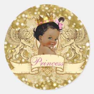 Autocollant royal africain de faveur de parties