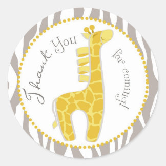 Autocollant Safari bébé GIR2