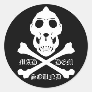 Autocollant sain fol de DEM