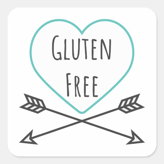 Autocollant sans gluten (Devant)