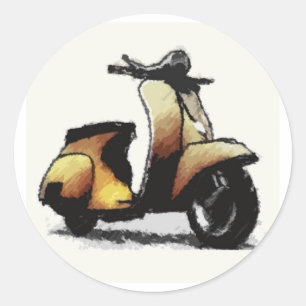 Autocollant scooter