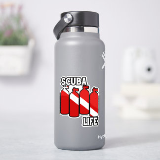 Autocollant Scuba Life