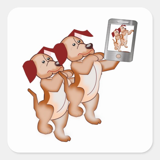 Autocollant Selfie Buddies (Devant)