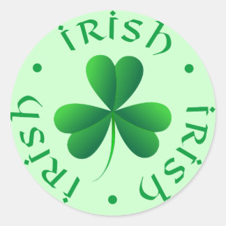 Autocollant Shamrock irlandais
