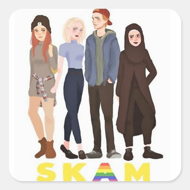 Autocollant SKAM (Devant)