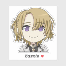 Autocollant Sourire Chibi de Luca Kaneshiro