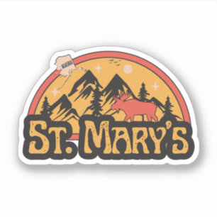 Autocollant St. Mary's, Alaska