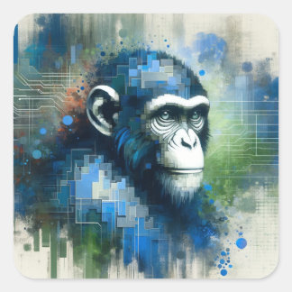 Autocollant standard AI personnalisé