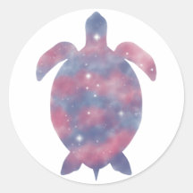 Autocollant Starscape de tortue légère