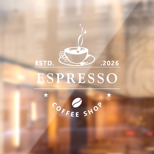 Autocollant statique de vitrine décalcomanie clair (Feuille 2)