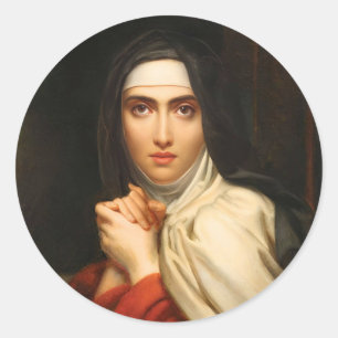 Autocollant Ste Thérèse d'Avila
