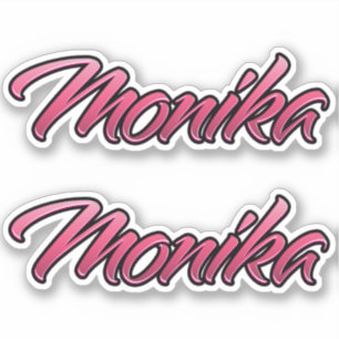 Autocollant Sticker autocollant rose délavé Monika