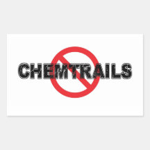 Autocollant Stop Chemtrails