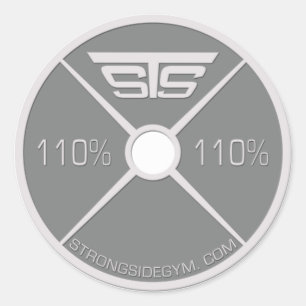Autocollant STS Plate