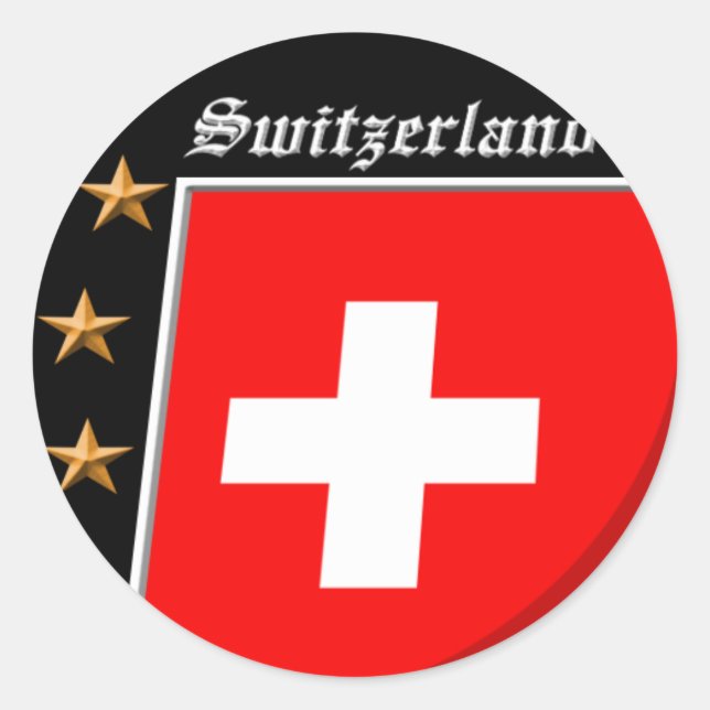 autocollant suisse (Devant)