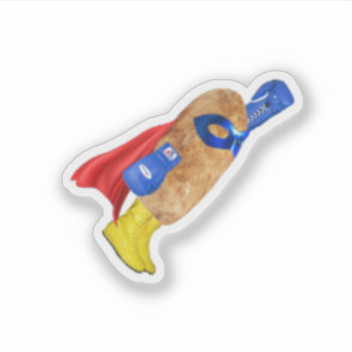 Autocollant Super Pomme de terre
