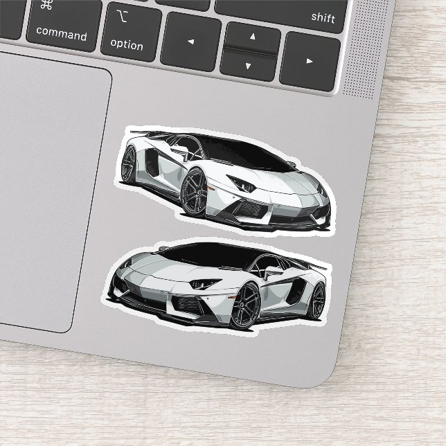 Autocollant Supercar (Détail)