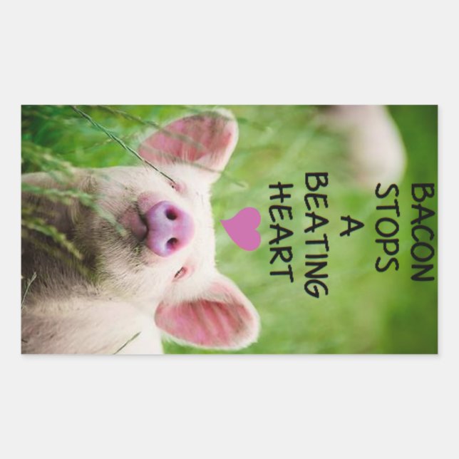 Autocollant sur les droits des animaux. (Devant)