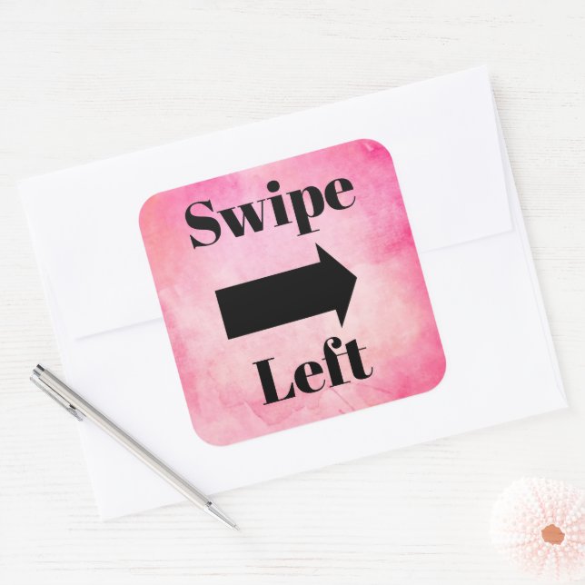 Autocollant Swipe gauche (Enveloppe)