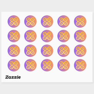Autocollant symbole Adinkra (abondance)
