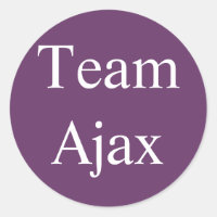 Autocollant Team Ajax