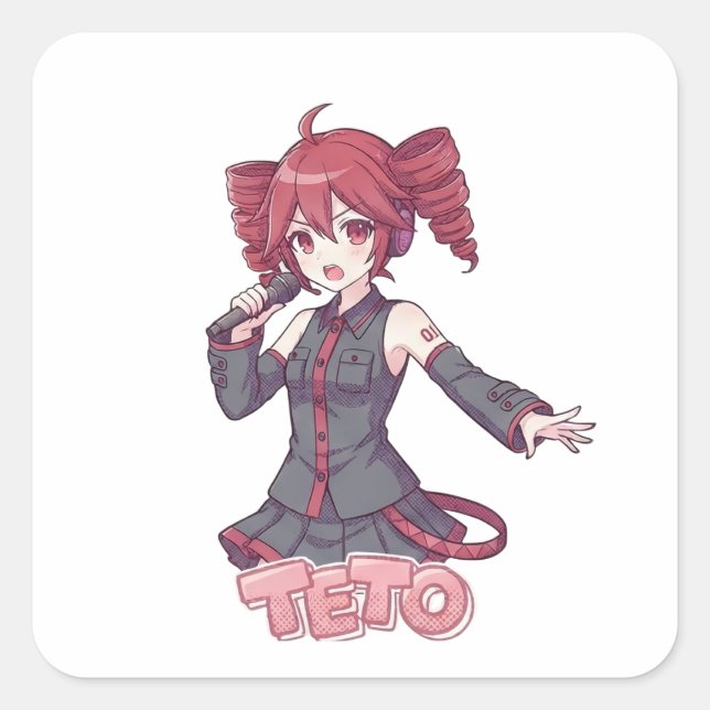 Autocollant Teto (Devant)