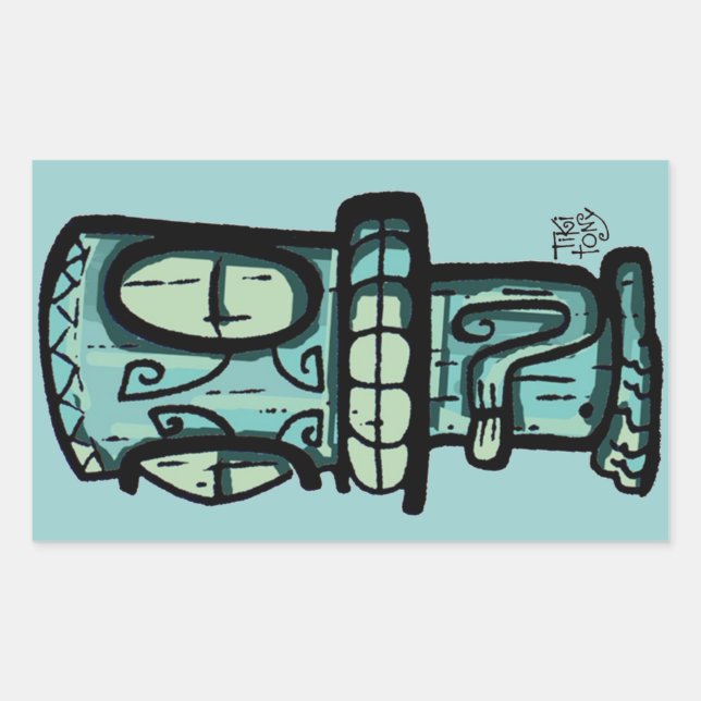 Autocollant Tiki Car (Devant)