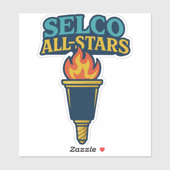 Autocollant Torche (Feuille)