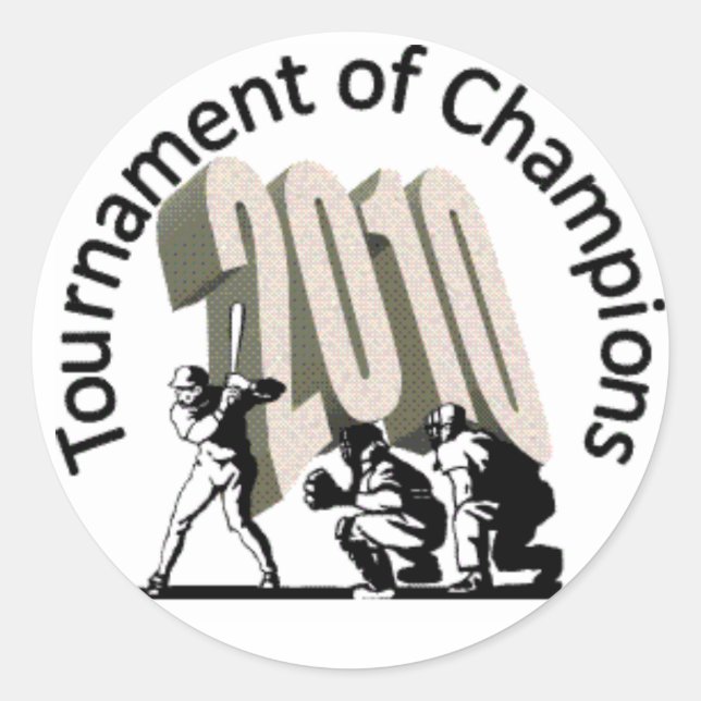 Autocollant Tournoi des Champions - 2010 (Devant)