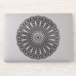autocollant transparent Mandala