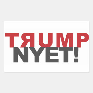 autocollant TRUMP NYET! et autres produits