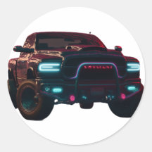 Autocollant TRX Neon Truck