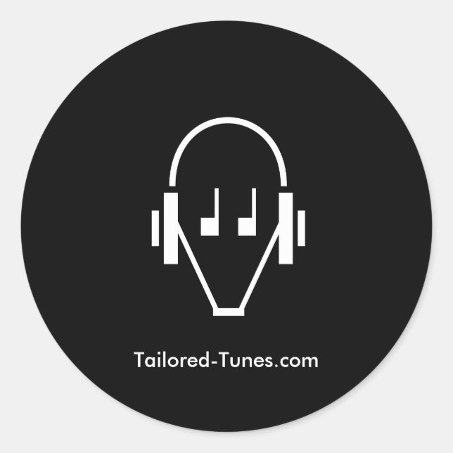 Autocollant Tunes sur mesure (Devant)