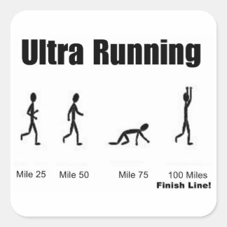 Autocollant « Ultra-Running "