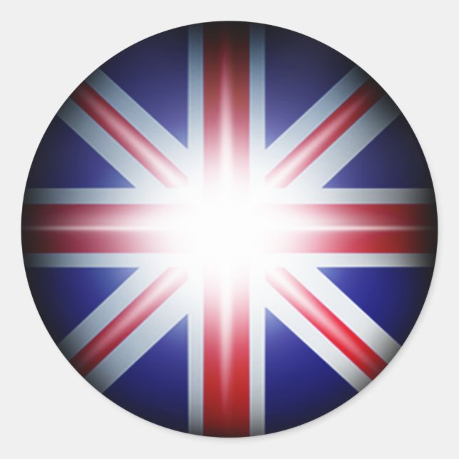 Autocollant Union Jack (Devant)