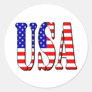 Autocollant USA