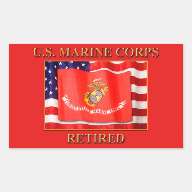 Autocollant USMC (Devant)