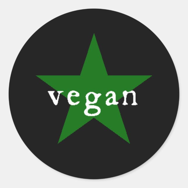 Autocollant Vegan (Devant)